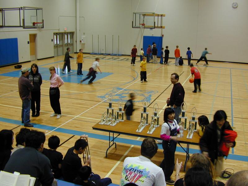 The trophy table